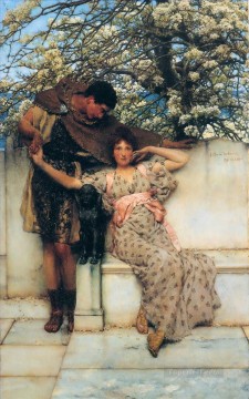promise of spring Romantic Sir Lawrence Alma Tadema Oil Paintings
